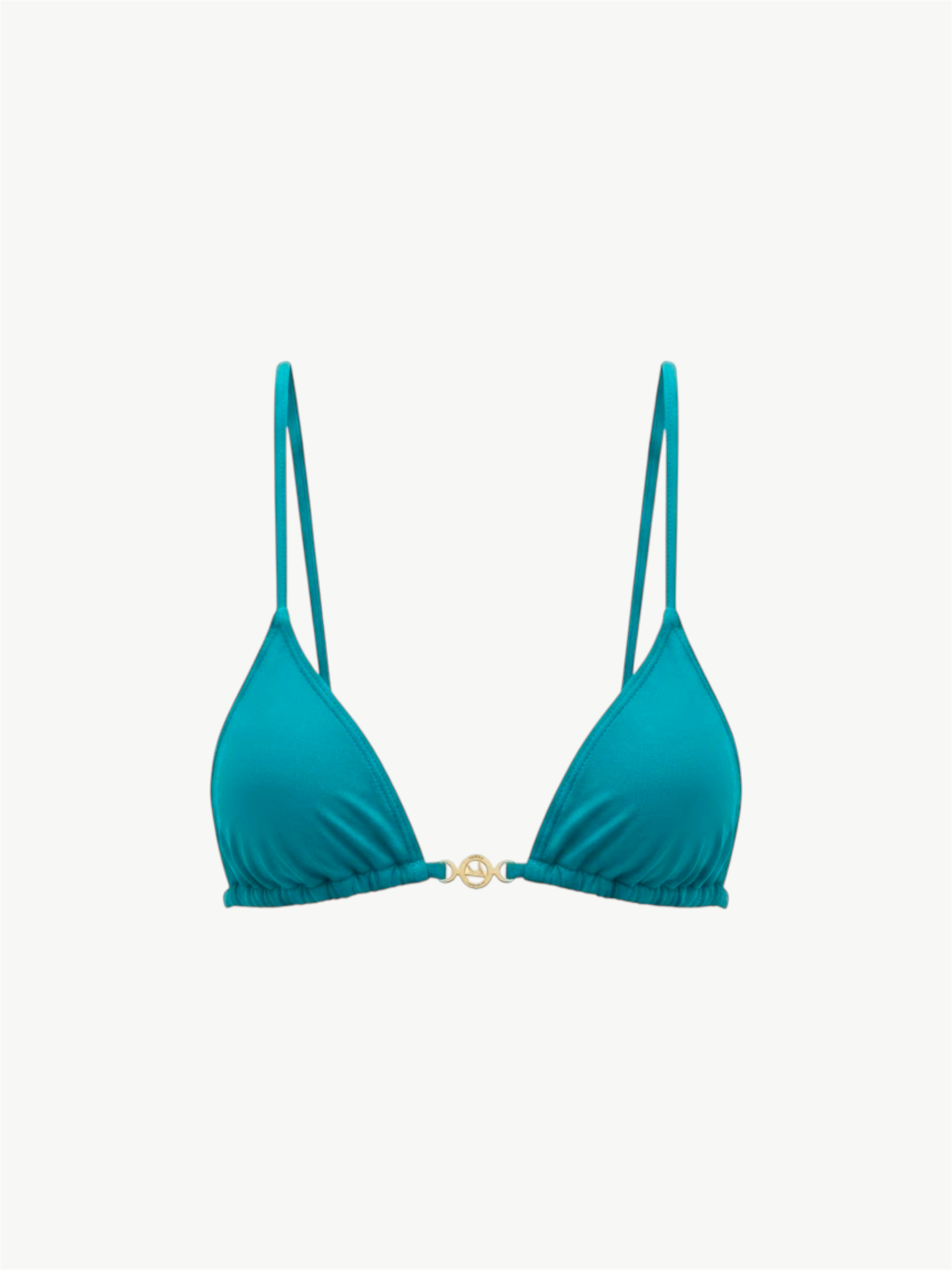 Top Bikini Icon Bleu lagon